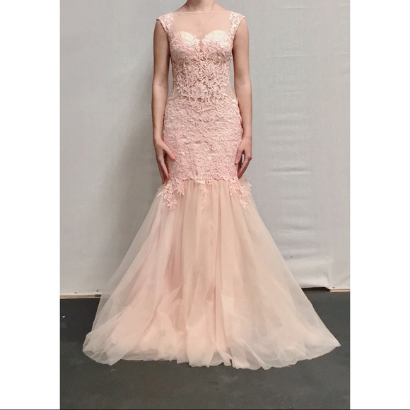 Formal Mermaid Prom Dress - Picture 1 of 4